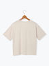 【接触冷感】カレッジ風ロゴTシャツ（オフホワイト/グレー/チャコールグレー）｜Lugnoncure（ルノンキュール）通販
