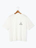 【接触冷感】ワンポイントロゴBIGTシャツ《2025summer catalog item》（オフホワイト）｜Lugnoncure（ルノンキュール）通販