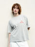 【接触冷感】ワンポイントロゴBIGTシャツ《2025summer catalog item》（グレー）｜Lugnoncure（ルノンキュール）通販