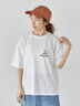 【接触冷感】ワンポイントロゴBIGTシャツ《2025summer catalog item》（オフホワイト/グレー/ブラック）｜Lugnoncure（ルノンキュール）通販