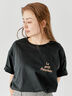 【接触冷感】ワンポイントロゴBIGTシャツ《2025summer catalog item》（オフホワイト/グレー/ブラック）｜Lugnoncure（ルノンキュール）通販