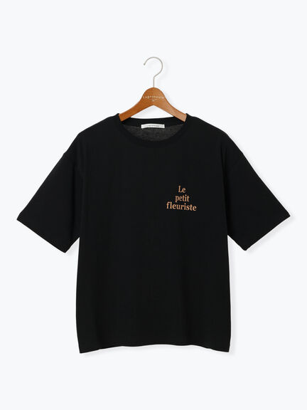 【接触冷感】ワンポイントロゴBIGTシャツ《2025summer catalog item》（オフホワイト/グレー/ブラック）｜Lugnoncure（ルノンキュール）通販