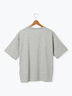 【接触冷感】ワンポイントロゴBIGTシャツ《2025summer catalog item》（オフホワイト/グレー/ブラック）｜Lugnoncure（ルノンキュール）通販