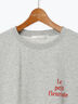 【接触冷感】ワンポイントロゴBIGTシャツ《2025summer catalog item》（オフホワイト/グレー/ブラック）｜Lugnoncure（ルノンキュール）通販