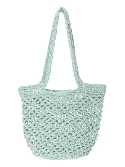 メッシュニットバッグ《2025summer catalog item》（ベージュ/イエロー/ミント）｜Lugnoncure（ルノンキュール）通販