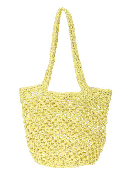 メッシュニットバッグ《2025summer catalog item》（ベージュ/イエロー/ミント）｜Lugnoncure（ルノンキュール）通販