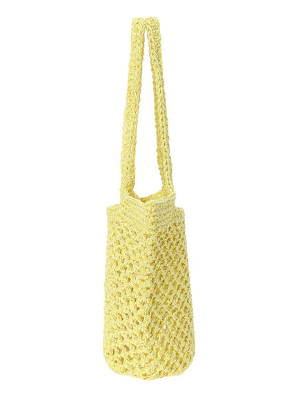 メッシュニットバッグ《2025summer catalog item》（ベージュ/イエロー/ミント）｜Lugnoncure（ルノンキュール）通販