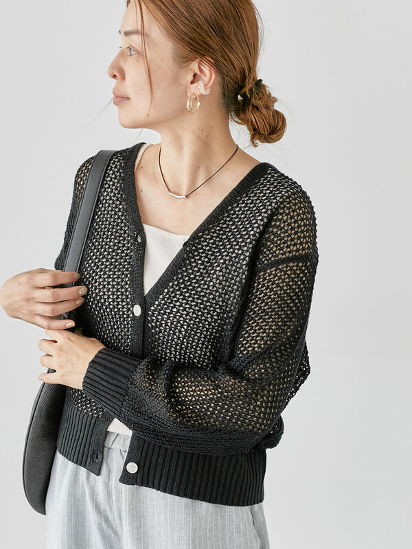 LANVIN カーディガン ベージュ サイズ48