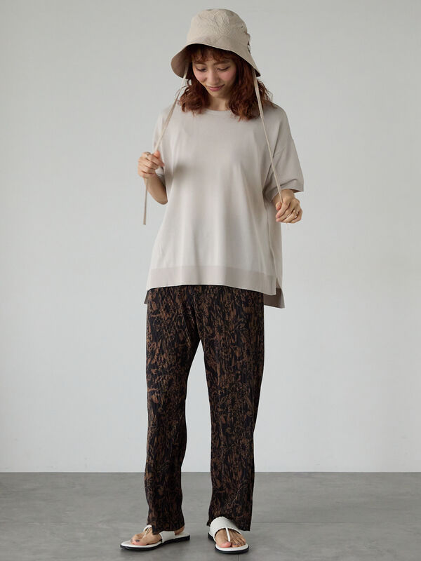 【marineserre】Lunar ポインテールニット トップス marineserre】Lunar ポインテールニット トップス