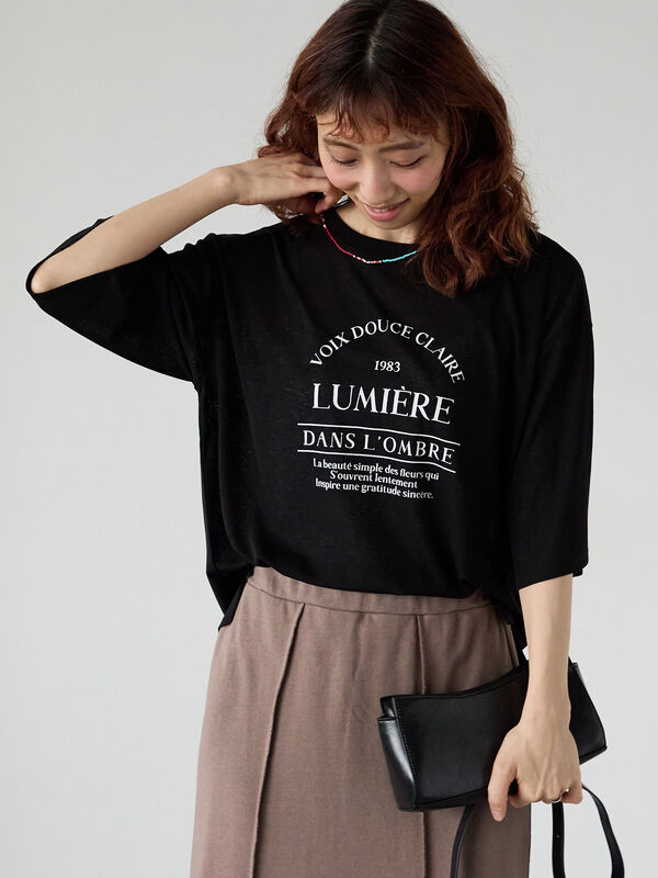 ロゴプリント 長袖トップス 34 FANCY CLUB】GIRLS MY FANCY LONG SLEEVE / 【ファンシークラブ