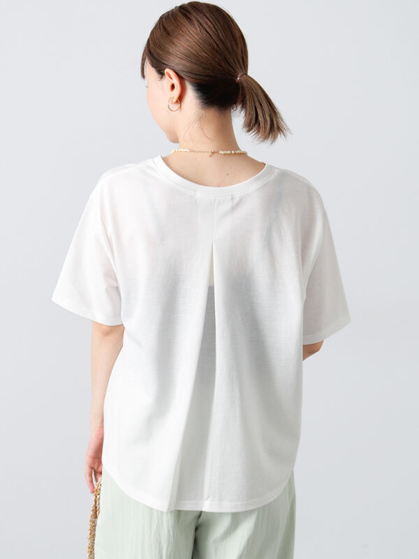 プレーティングバックシャンTシャツ（オフホワイト）｜Lugnoncure（ルノンキュール）通販