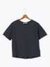 プレーティングバックシャンTシャツ（チャコールグレー）｜Lugnoncure（ルノンキュール）通販