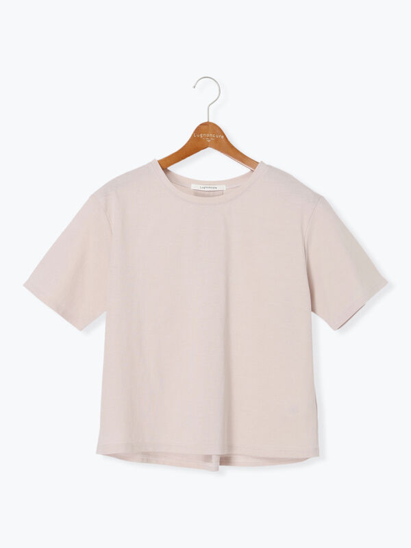 プレーティングバックシャンTシャツ（ベージュ）｜Lugnoncure（ルノンキュール）通販
