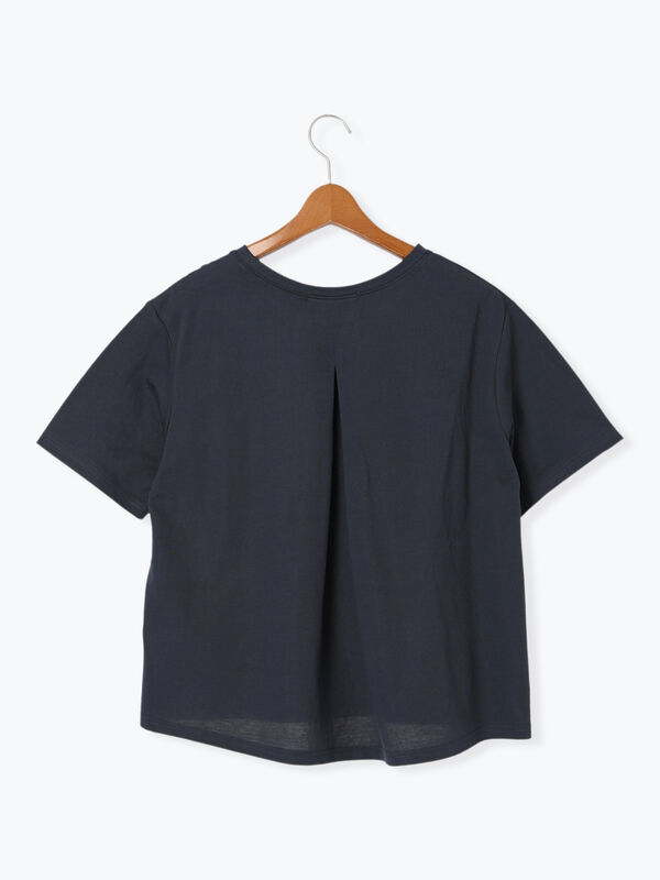 セール】 プレーティングバックシャンTシャツ（オフホワイト