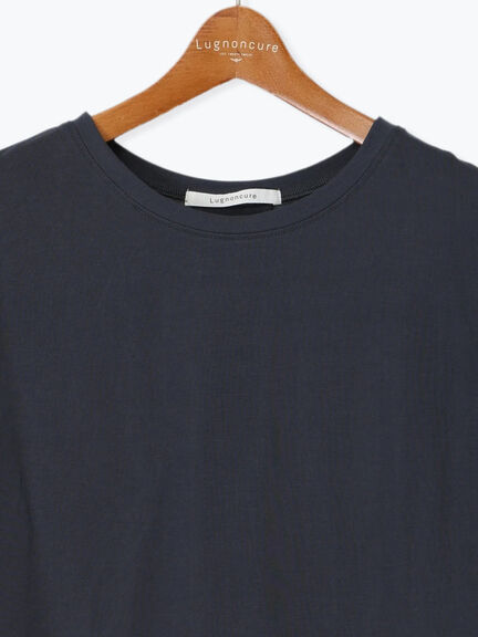 プレーティングバックシャンTシャツ（オフホワイト/チャコールグレー/ブラック/ベージュ/グリーン）｜Lugnoncure（ルノンキュール）通販