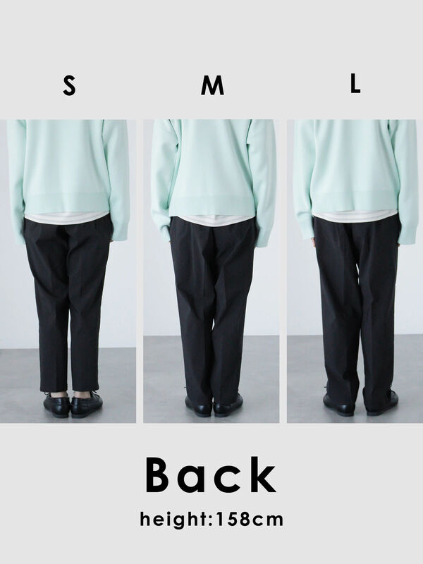 のんち STRAIGHT PANTS_STRECH CHINO / スリム ストレートパンツ