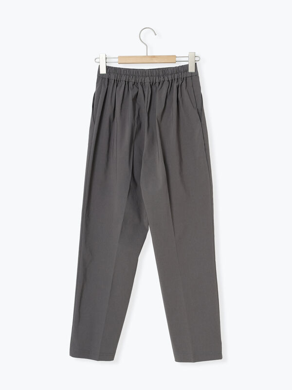 セール】 ストレッチテーパードパンツ（オフホワイト/チャコールグレー