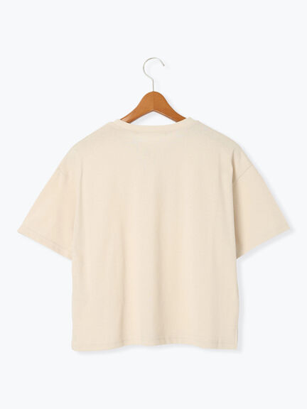 【接触冷感】筆記体ロゴTシャツ（オフホワイト/ブラック/ベージュ）｜Lugnoncure（ルノンキュール）通販