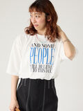 【接触冷感】ビッグロゴリラックスTシャツ（オフホワイト）｜Lugnoncure（ルノンキュール）通販