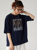 【接触冷感】ビッグロゴリラックスTシャツ（ネイビー）｜Lugnoncure（ルノンキュール）通販