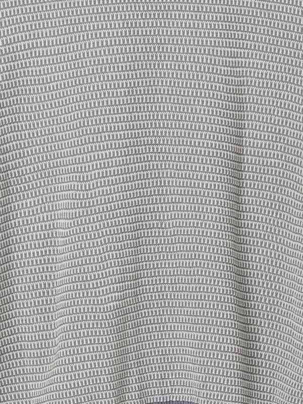 セール】 麻タッチ前後2WAY配色カーディガン（グレー/ブラック