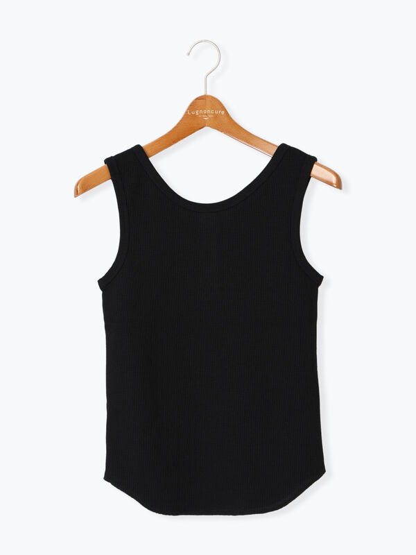 セール】 ワッフルヘンリータンクトップ（オフホワイト