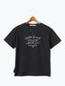 メガネ刺繍Tシャツ（オフホワイト/チャコールグレー/ブラック/ブルー）｜Lugnoncure（ルノンキュール）通販