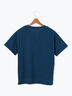 メガネ刺繍Tシャツ（オフホワイト/チャコールグレー/ブラック/ブルー）｜Lugnoncure（ルノンキュール）通販