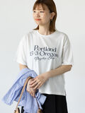 【接触冷感】フロントロゴTシャツ（オフホワイト）｜Lugnoncure（ルノンキュール）通販