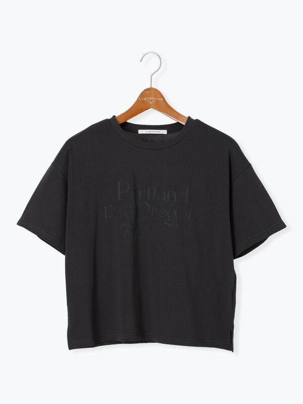 ☆nonochiです セール】 【接触冷感】フロントロゴTシャツ（オフホワイト