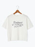【接触冷感】フロントロゴTシャツ（オフホワイト/グレー/チャコールグレー）｜Lugnoncure（ルノンキュール）通販