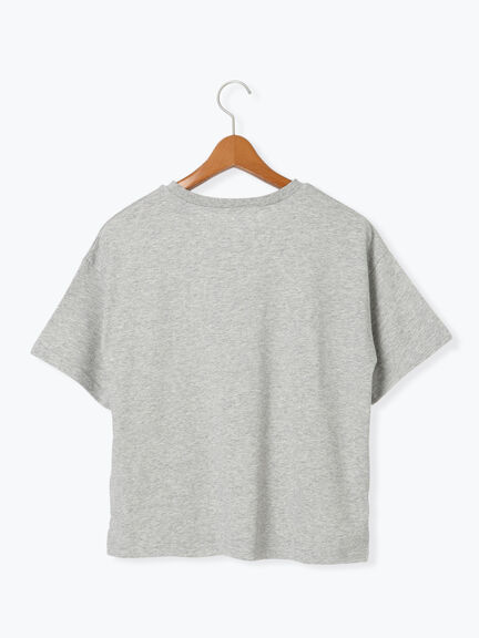 【接触冷感】フロントロゴTシャツ（オフホワイト/グレー/チャコールグレー）｜Lugnoncure（ルノンキュール）通販