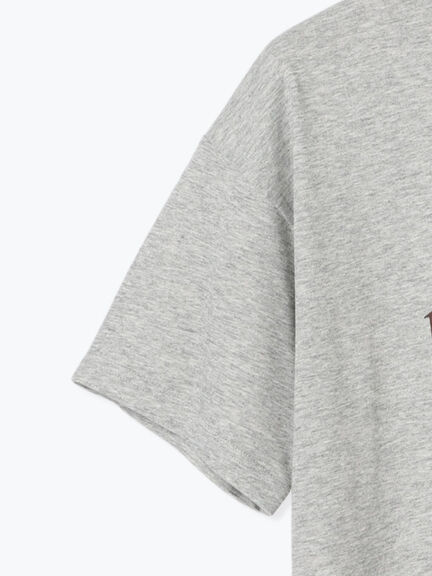 【接触冷感】フロントロゴTシャツ（オフホワイト/グレー/チャコールグレー）｜Lugnoncure（ルノンキュール）通販