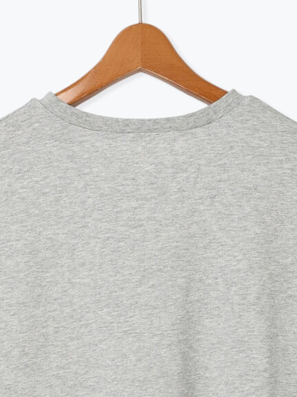 【接触冷感】フロントロゴTシャツ（オフホワイト/グレー/チャコールグレー）｜Lugnoncure（ルノンキュール）通販
