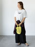 【接触冷感】フロントミニ刺繍Tシャツ（オフホワイト/ブラック/ネイビー）｜Lugnoncure（ルノンキュール）通販