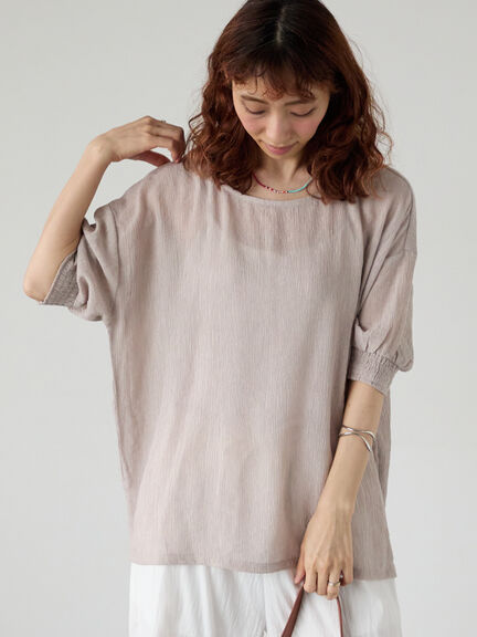 セニノン柄ロングブラウス　新品♦︎お値下げ セール】THE SHINZONE/シンゾーン オープンカラーローンシャツ