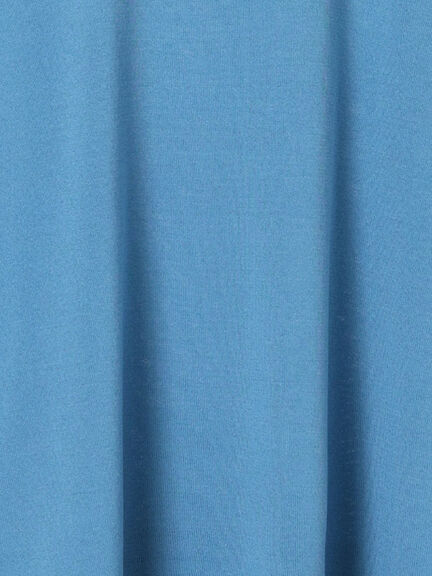 【接触冷感】サイドスリットハーフスリーブニット（オフホワイト/チャコールグレー/ブラック/ブラウン/ブルー）｜Lugnoncure（ルノンキュール）通販