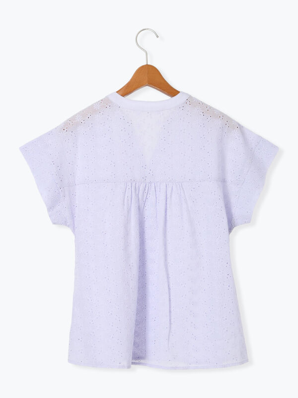 courrèges vintage edit.for lulu淡いブルー　刺繍 courrèges vintage edit.for lulu淡いブルー 刺繍