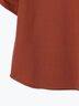 プレーティング袖タックTシャツ（オフホワイト/チャコールグレー/ブラック/ブラウン/カーキ）｜Lugnoncure（ルノンキュール）通販