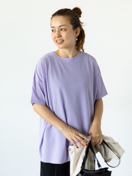 シープスエード　半袖 パープル　トップス トップス（パープル/紫色系）ファッション通販 - ZOZOTOWN