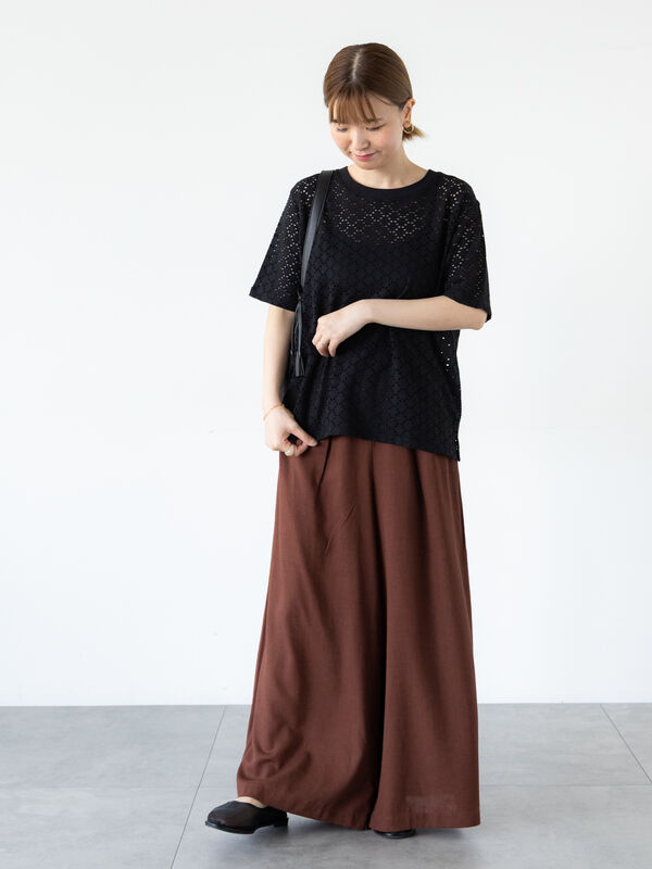 トップス kono バイカラーシアートップス 223R228 | TRANOI.offical STORE