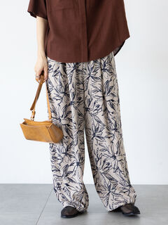 ちーさん専用　ボトムス セール】 柄アソートイージーパンツ（ブラック/ベージュ/ブルー