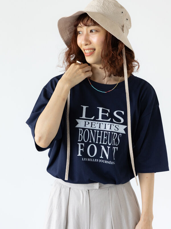 【jin2046】ルクレール、サインツ、ライコネン セール】 フロントBIGロゴTシャツ(オフホワイト/ブラック