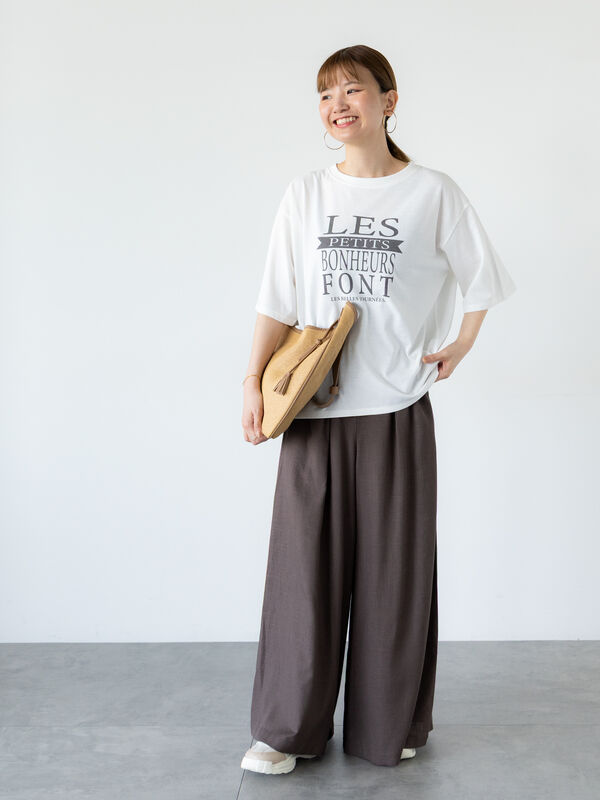 K9-666号 ランシャン & K9-66号 ヨクル セット セール】 フロントBIGロゴTシャツ（オフホワイト/ブラック