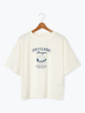 ハンバーガーモチーフプリントTシャツ（オフホワイト）｜Lugnoncure（ルノンキュール）通販