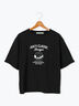 ハンバーガーモチーフプリントTシャツ（オフホワイト/ブラック/ネイビー）｜Lugnoncure（ルノンキュール）通販