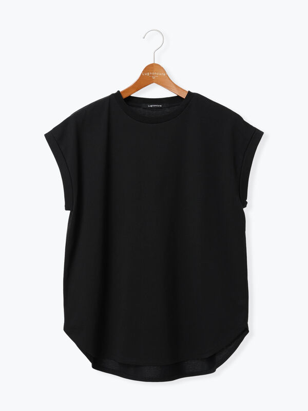 美品✨レオナール カンカン カットソー トップス トリム 黒白 L UV冷房対策 美品✨レオナール カンカン カットソー トップス トリム 黒白 L