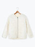 リバーシブルボアブルゾン（オフホワイト/チャコールグレー/ベージュ/モカ）｜Lugnoncure（ルノンキュール）通販