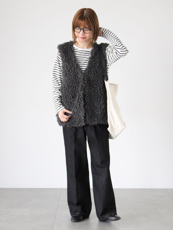 ラシュッド　LASUD　ボアベスト LASUD ボアベスト