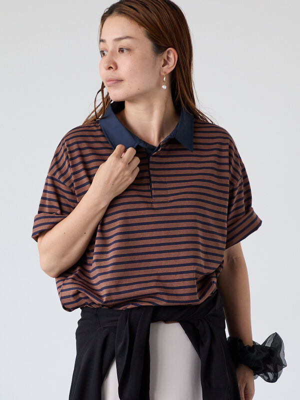 未使用 J.CREW ボーダー ラガーシャツ L エルボーパッチ Jクルー 楽天市場】J．crew ジェイクルー（スタイル（シャツ）ラガー